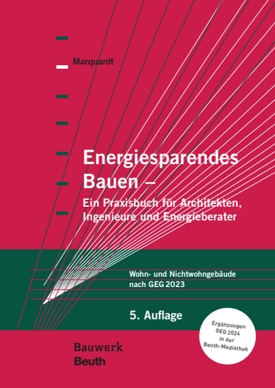 Cover of book: Energiesparendes Bauen