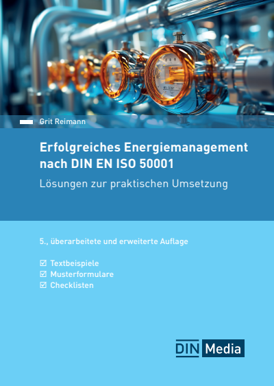 Cover des Buchs: Erfolgreiches Energiemanagement nach DIN EN ISO 50001