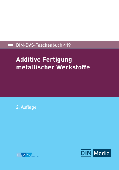 Cover of book: DIN-DVS-Taschenbuch 419