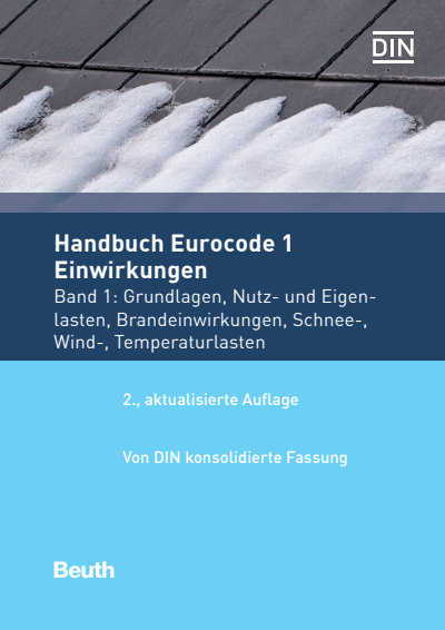 Cover des Buchs: Handbuch Eurocode 1 Einwirkungen Band 1 bis Band 3