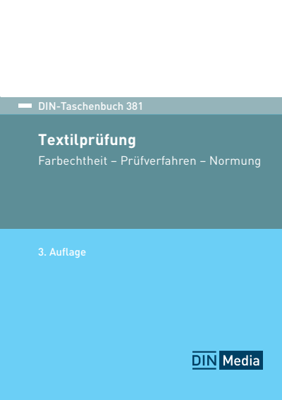 Cover des Buchs: DIN-Taschenbuch 381