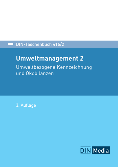 Cover des Buchs: DIN-Taschenbuch 416/2