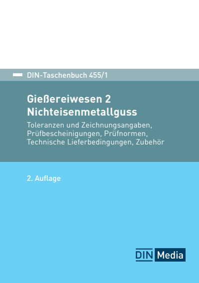Cover des Buchs: DIN-Taschenbuch 455/1