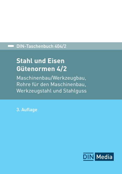 Cover des Buchs: DIN-Taschenbuch 404/2