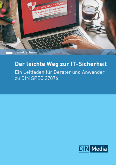 Cover des Buchs: Der leichte Weg zur IT-Sicherheit für kleine Unternehmen