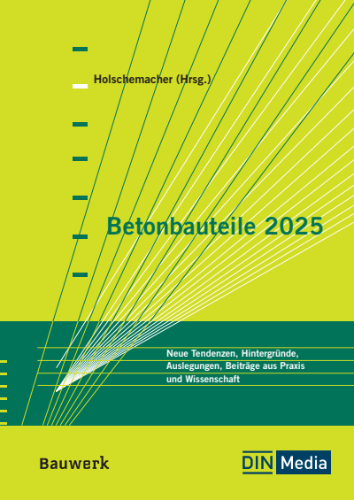 Cover of book: Betonbauteile 2025