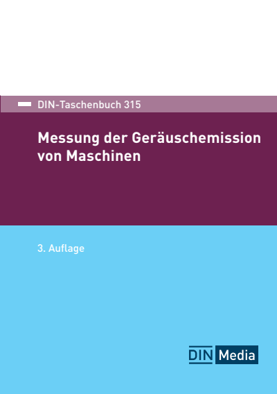 Cover of book: DIN-Taschenbuch 315