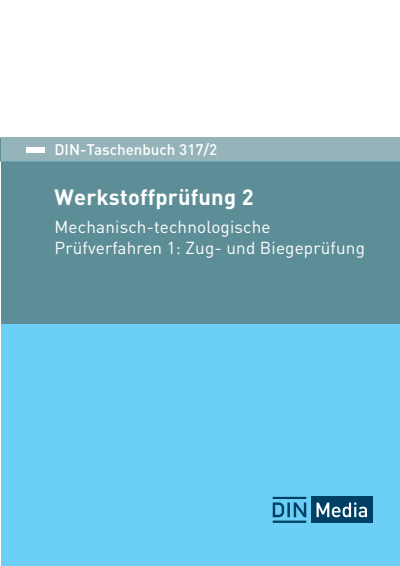 Cover of book: DIN-Taschenbuch 317/2