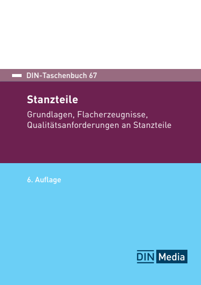 Cover des Buchs: DIN-Taschenbuch 67