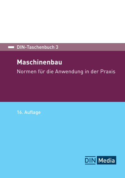 Cover des Buchs: DIN-Taschenbuch 3