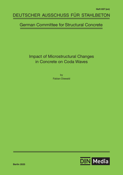Cover of book: Impact of Microstructural Changes in Concrete on Coda Waves