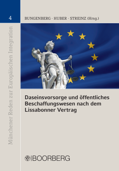 Cover des Buchs: Daseinsvorsorge und öffentliches Beschaffungswesen nach dem Lissabonner Vertrag