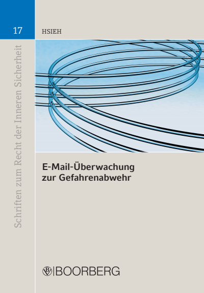 Cover des Buchs: E-Mail-Überwachung zur Gefahrenabwehr