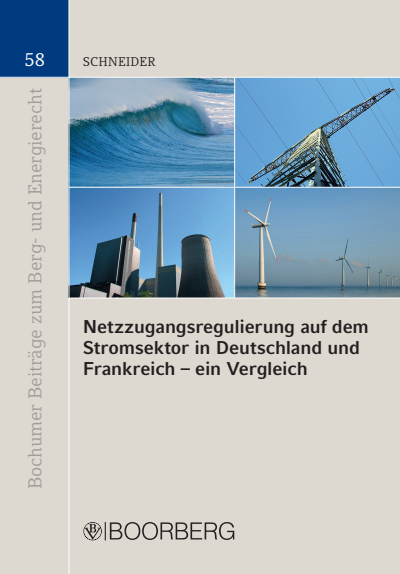 Cover des Buchs: Netzzugangsregulierung auf dem Stromsektor in Deutschland und Frankreich - ein Vergleich