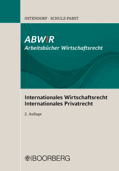 Cover of book: Internationales Wirtschaftsrecht Internationales Privatrecht