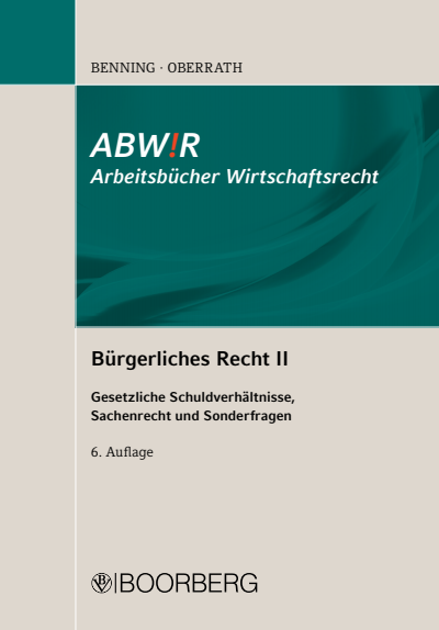 Cover des Buchs: Bürgerliches Recht II