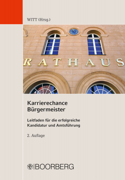 Cover des Buchs: Karrierechance Bürgermeister