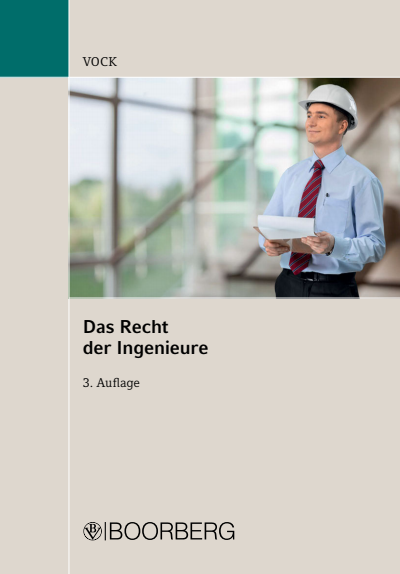 Cover des Buchs: Das Recht der Ingenieure