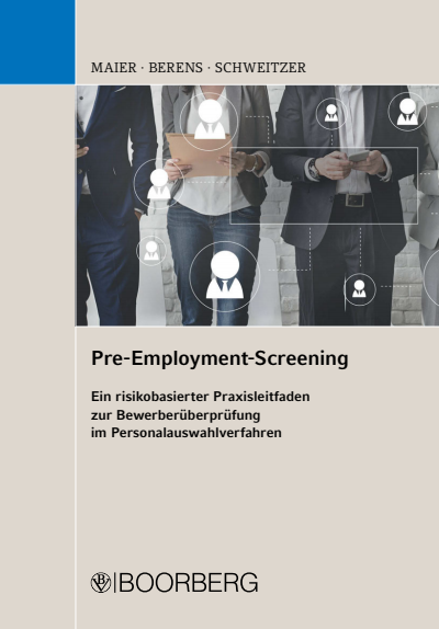 Cover of book: Pre-Employment-Screening