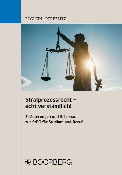 Cover des Buchs: Strafprozessrecht – echt verständlich!