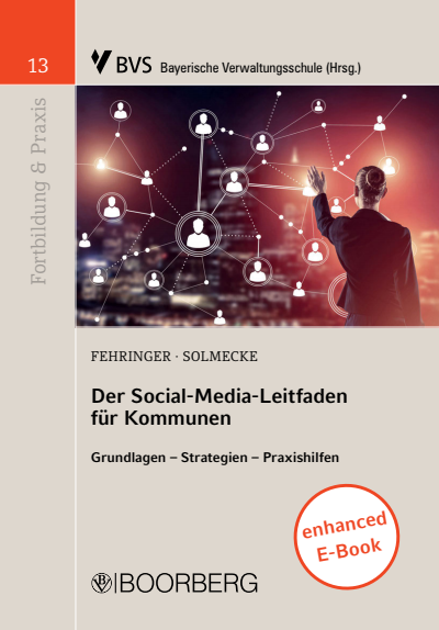 Cover des Buchs: Der Social-Media-Leitfaden für Kommunen