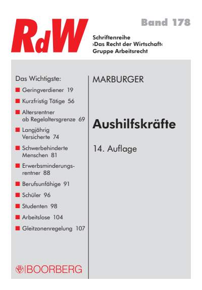 Cover des Buchs: Aushilfskräfte