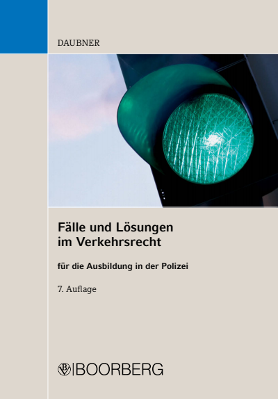 Cover of book: Fälle und Lösungen im Verkehrsrecht