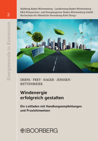 Cover des Buchs: Windenergie erfolgreich gestalten