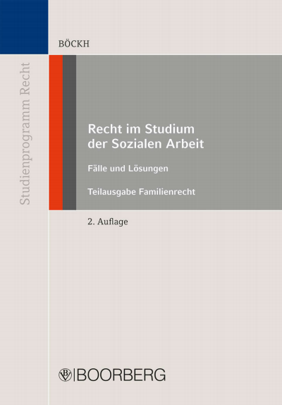 Cover of book: Recht im Studium der Sozialen Arbeit - Teilausgabe Familienrecht