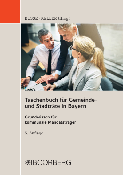 Cover des Buchs: Taschenbuch für Gemeinde- und Stadträte in Bayern