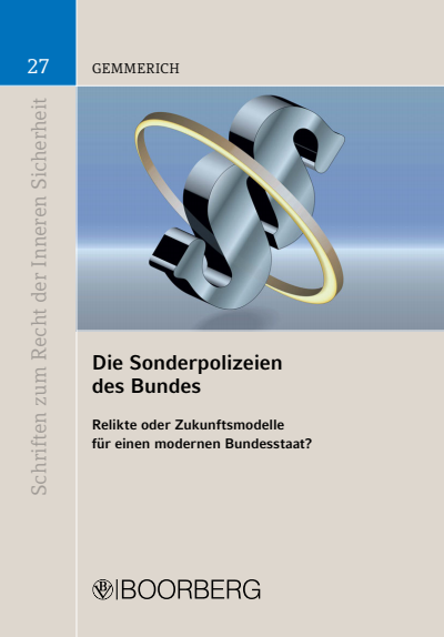 Cover des Buchs: Die Sonderpolizeien des Bundes