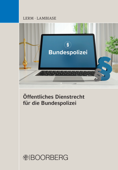Cover des Buchs: Öffentliches Dienstrecht für die Bundespolizei