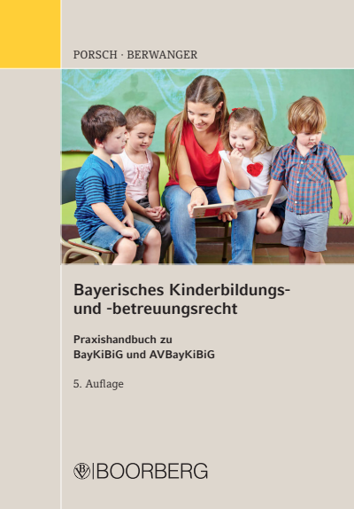 Cover des Buchs: Bayerisches Kinderbildungs- und -betreuungsrecht