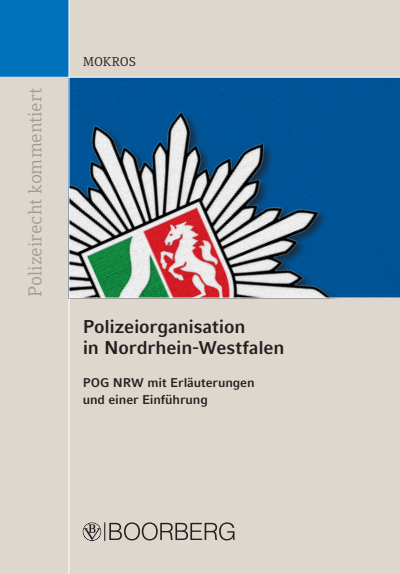 Cover des Buchs: Polizeiorganisation in Nordrhein-Westfalen