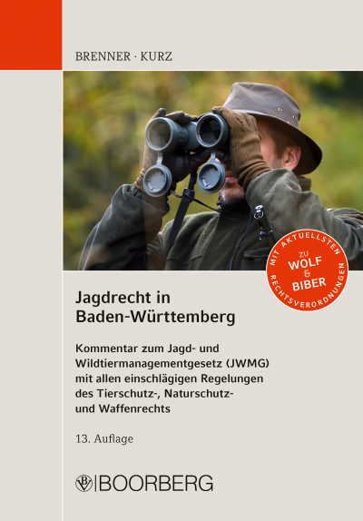 Cover des Buchs: Jagdrecht in Baden-Württemberg