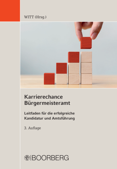 Cover des Buchs: Karrierechance Bürgermeisteramt
