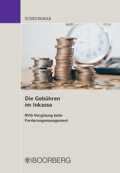 Cover of book: Die Gebühren im Inkasso