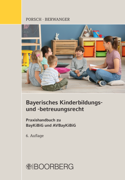 Cover des Buchs: Bayerisches Kinderbildungs- und -betreuungsrecht