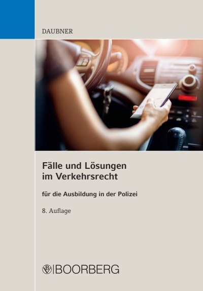 Cover des Buchs: Fälle und Lösungen im Verkehrsrecht