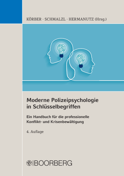 Cover des Buchs: Moderne Polizeipsychologie in Schlüsselbegriffen