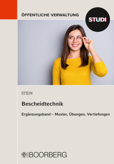 Cover des Buchs: Bescheidtechnik