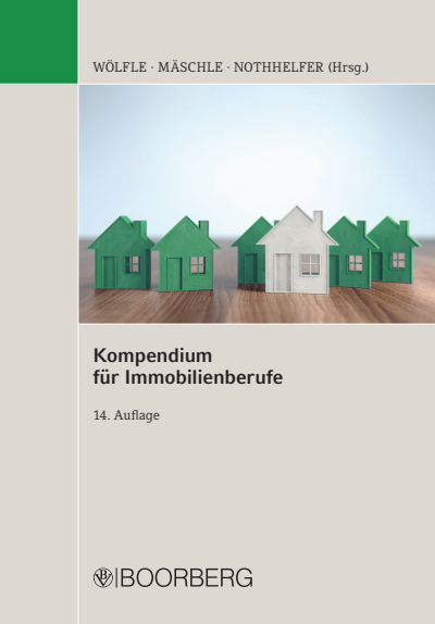 Cover des Buchs: Kompendium für Immobilienberufe