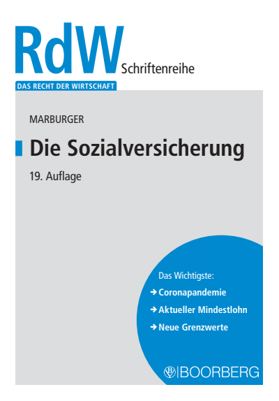 Cover des Buchs: Die Sozialversicherung