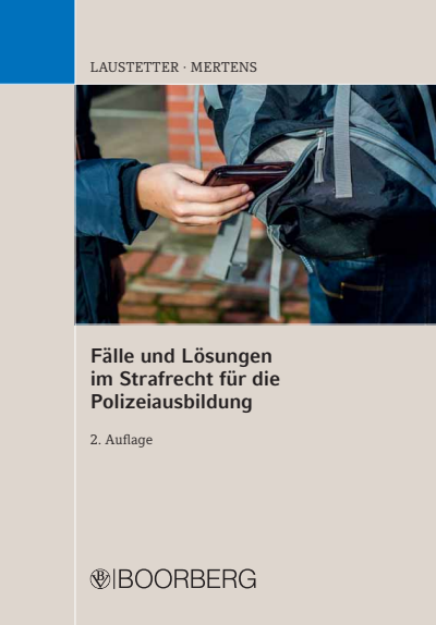 Cover des Buchs: Fälle und Lösungen im Strafrecht für die Polizeiausbildung