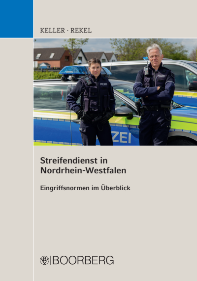 Cover des Buchs: Streifendienst in Nordrhein-Westfalen