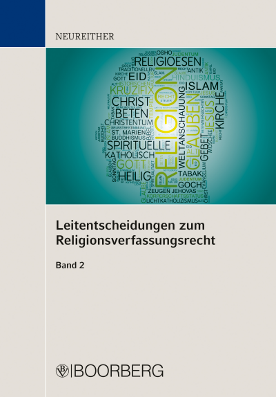 Cover des Buchs: Leitentscheidungen zum Religionsverfassungsrecht