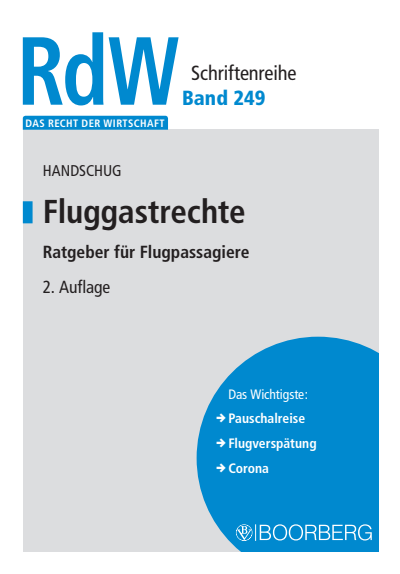 Cover des Buchs: Fluggastrechte