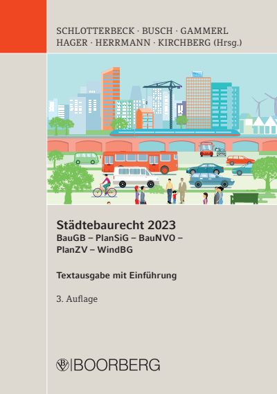 Cover of book: Städtebaurecht 2023