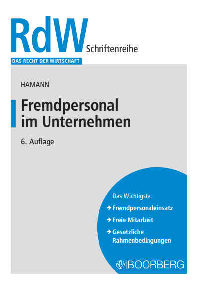 Cover des Buchs: Fremdpersonal im Unternehmen