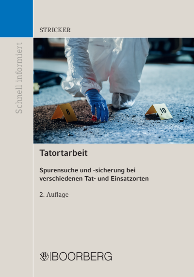Cover des Buchs: Tatortarbeit